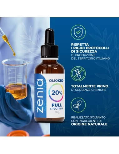 Zenia CBD Full-Spectrum Oil 20%