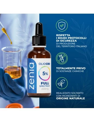 Zenia CBD Full Spectrum Oil 5%