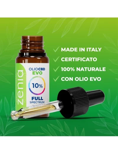 Zenia Olio CBD full-spectrum 10% 2