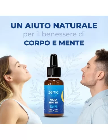 Zenia Olio Notte 15% CBD + CBN