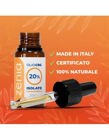 Zenia Olio CBG 20%