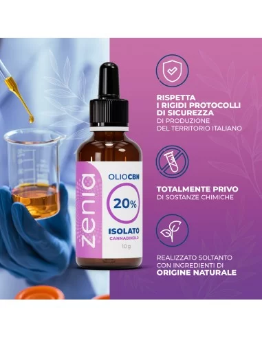 Zenia Olio CBN 20%