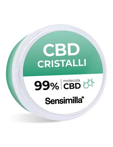 Cristalli CBD 99% barattolino
